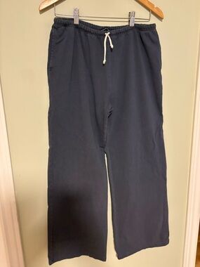NWOT Brandy Melville Women’s Blue 100% Cotton  Pants